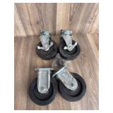 E R Wagner Heavy Duty Caster Wheels Set