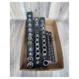 Mechanics Socket Set with Max Clip Rails