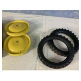 Pedal Car Parts 2 Tires 2 Rims