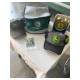 JD Cooler, 2 Hats, Lighted Alarm w/ Bells, JD Key