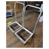 (2) Aluminum Carts