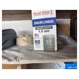 Trash Bags, Rump Roast Netting, Contents