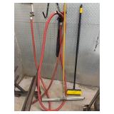 Garden Hoses and Fan