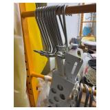 (11) Meat Hooks w/ Knife Scabbard
