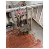 (9) Assorted Hooks & Trolleys
