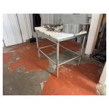 Stainless Table w/ Poly Top