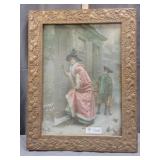 Frame with Revolutionary Picture