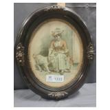 Round Early English Frames & Photos