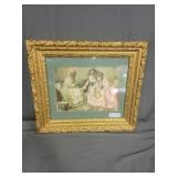 Antique Frame and Picture