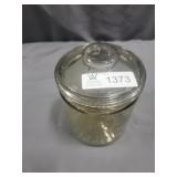 Small Glass Canister Jar