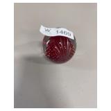 Paper holder w/red insert