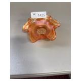 Carnival glass bowl