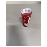 Mary Gregory Cranberry glass