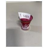 Mary Gregory Cranberry glass