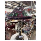 Stained glass table lamp