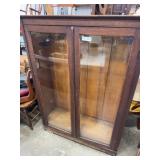 Double door bookcase-28x28x30' tall