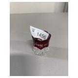 Ruby red stained glass