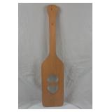 Wooden Paddle by W.C. Mock Family