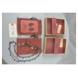 So Rachel Copper Tone Earrings & Neckless