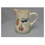 Fruit Medley Pottery Pitcher