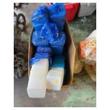 Bulk Lot Square Translucent Plastic Nursery Plante