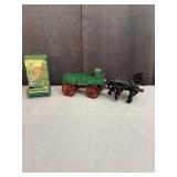 Arcade McCormick-Deering Cast Iron Toy Farm Wagon