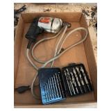 Black & Decker Corded Electric Power Drill With Dr
