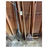 Assorted Long Handled Lawn Care Tools Garden Fork