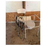 Assorted Mobility and Bathroom Safety Equipment In