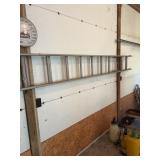 Aluminum Extension Ladder Section Garage Utility T