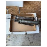 Manual Lever Action Automotive Grease Guns Lot of
