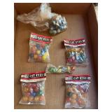Vitro Cat Eyes Five Star Brand Toy Marbles In Pack