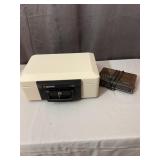 Sentry 1100 Portable Fire Safe Chest with Key and