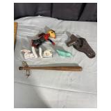 Antique Daisy Target Pistol Wooden Mickey Mouse an