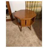 Tell City Hard Rock Maple Octagonal Rotating Side