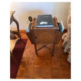 Copper-Lined Smoking Stand Humidor with Arcanum Hi
