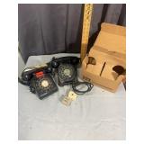 ITT and Western Electric Style Rotary Dial Teleph