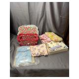 Retro Strawberry Plastic Basket With Mixed Vintage
