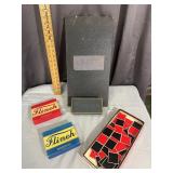 Antique Parcheesi Board Game Set With Parker Broth
