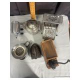 Antique Kitchenalia Lot With Universal Toaster and