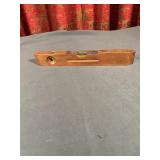 Wooden Torpedo Spirit Level Advertising Wayne Brow