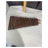 Antique Wooden Desktop Xylophone Glockenspiel Perc