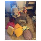 Assorted Decorative Accent Pillows with Plush Stuf