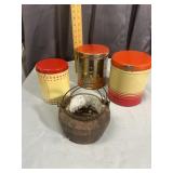 Vintage Kitchenalia Advertising Coffee Tins and Ca