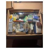 Eclectic Desk and Office Accessories Lot with Pens