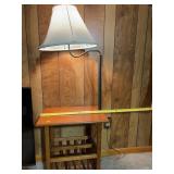 Mission Shaker Style Oak Magazine Table with Attac