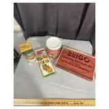 J Pressman Bingo Set Playskool Building Bricks and