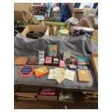 Tabletop Puzzle Games and Playing Cards Collection