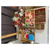 Retro Christmas Tree Ornaments Glass Baubles Humme