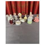 Assorted Ceramic Figurines, EAPG Souvenir Mug, Tri
